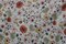 1 Yard Cream Bohemian Flower Stretch Fabric Ideal for Leggings, Swimwear, Costumes 58/60 Inch Width